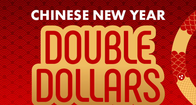 Chinese New Year Double Dollars