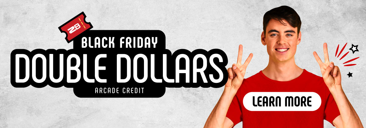 Black Friday Double Dollars!